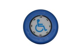 Aussentaster Blau Mit Kinderwagen