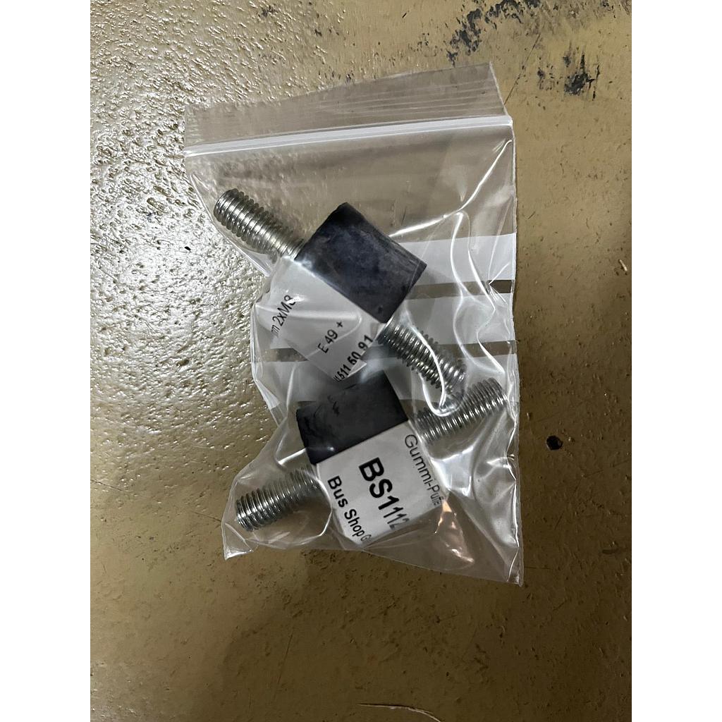 Anschlagpuffer ¢20 x 20 mm Aussen M6x15mm 