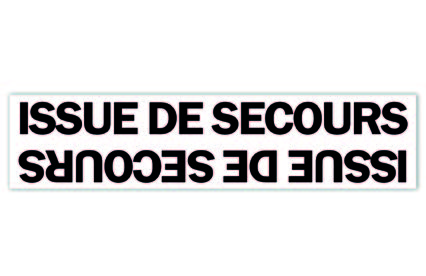 ISSUE DE SECOURS