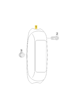 Bouton de demande d'arrêt Ø30MM, "STOP" rouge/noir